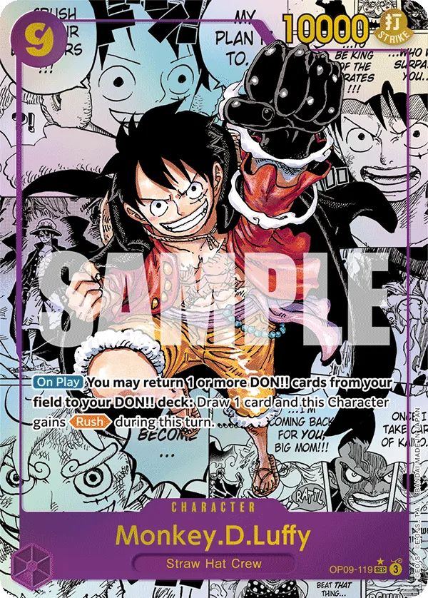 Monkey.D.Luffy — OP09-119p2