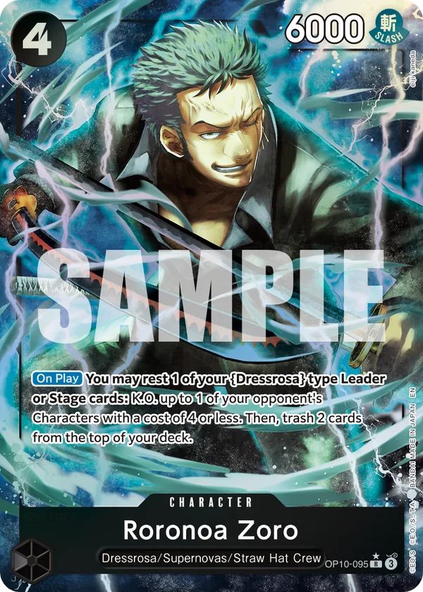 Roronoa Zoro — OP10-095p1