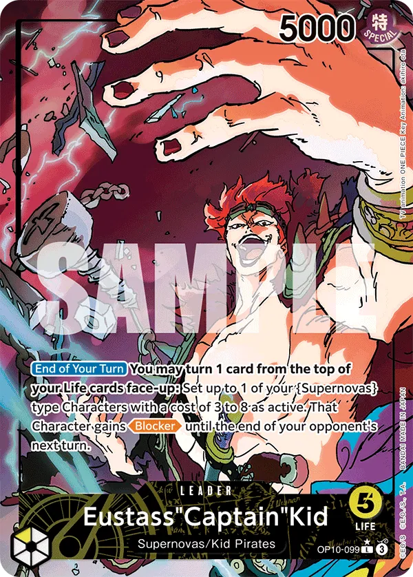 Eustass"Captain"Kid — OP10-099p1