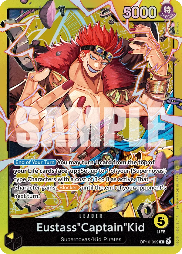 Eustass"Captain"Kid — OP10-099p2