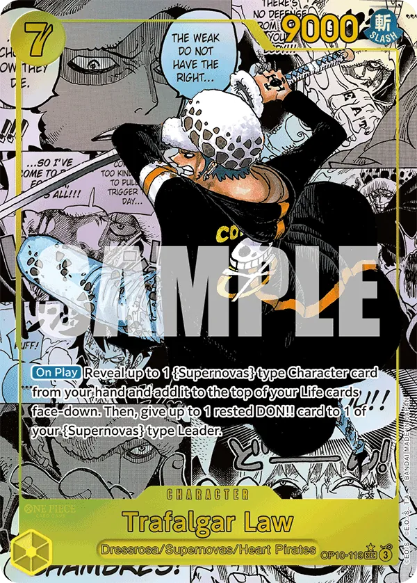 Trafalgar Law — OP10-119p2
