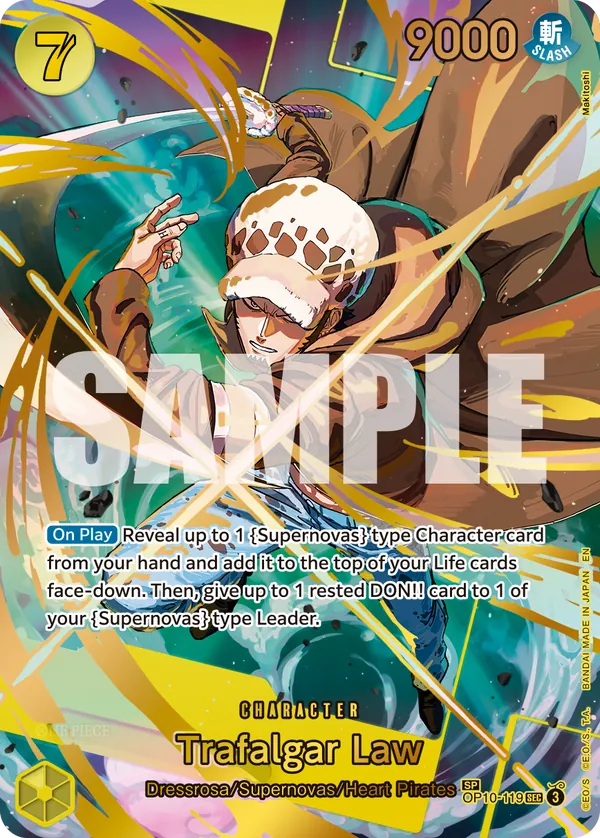 Trafalgar Law — OP10-119p3