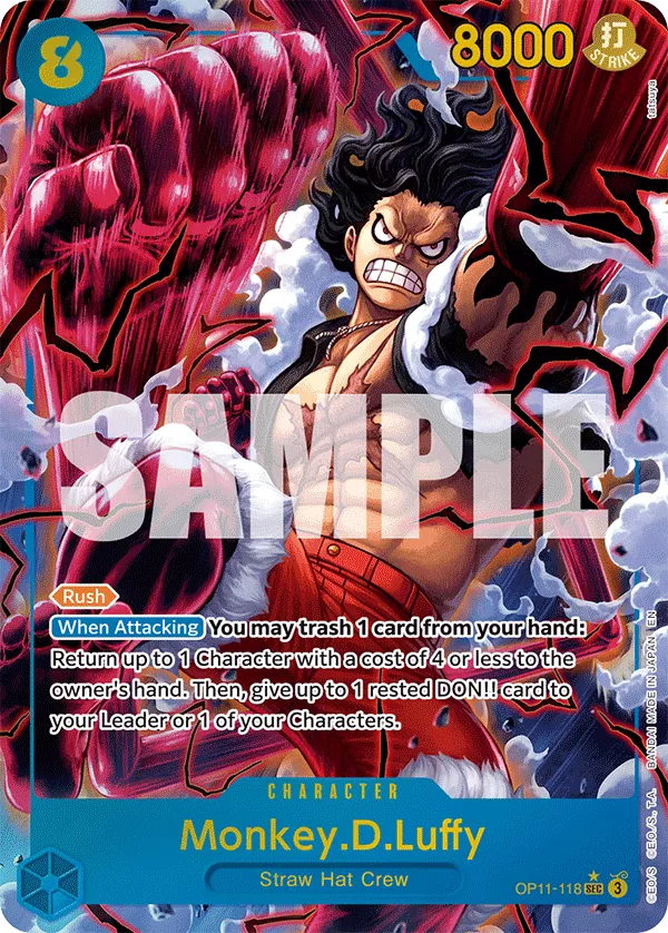 Monkey.D.Luffy — OP11-118p1