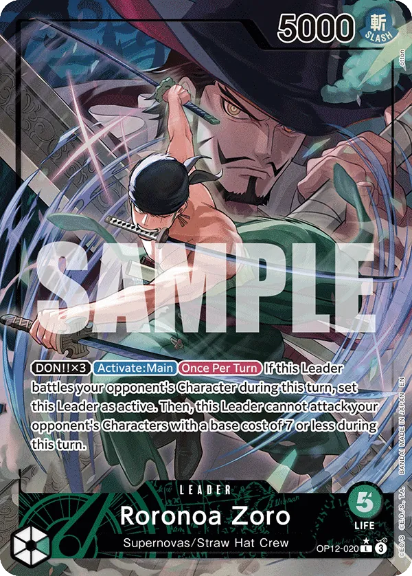 Roronoa Zoro — OP12-020p1