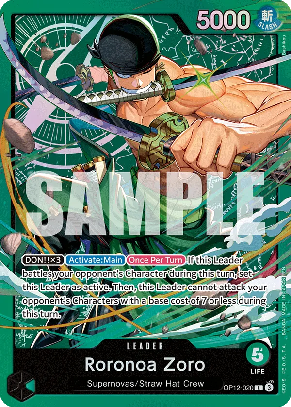Roronoa Zoro — OP12-020p5