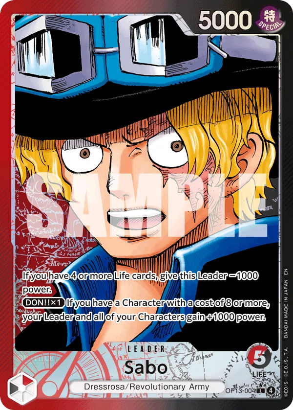 Sabo — OP13-004p1