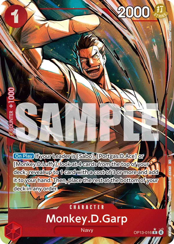 Monkey.D.Garp — OP13-016p1