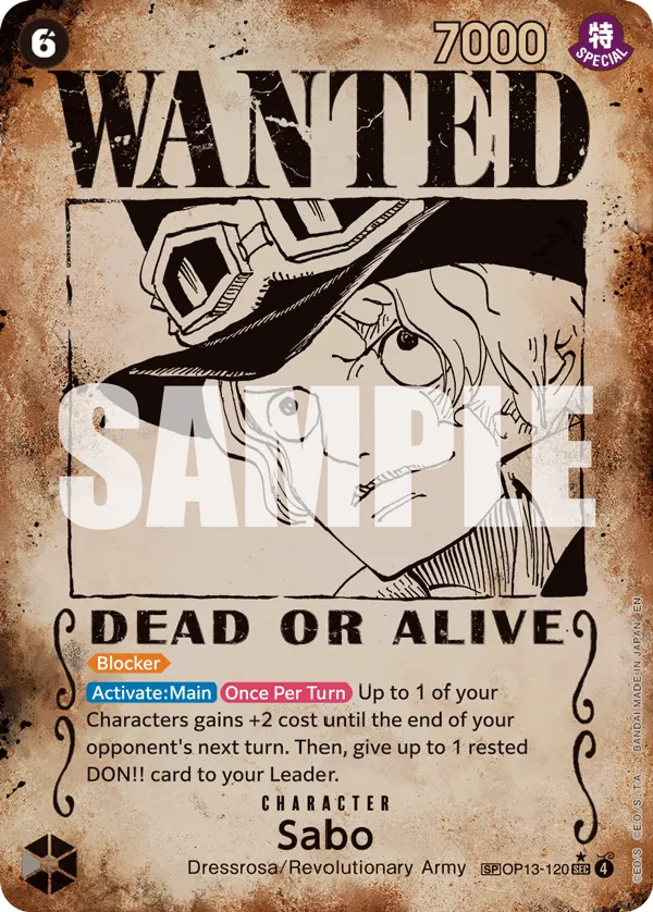 Sabo — OP13-120p4