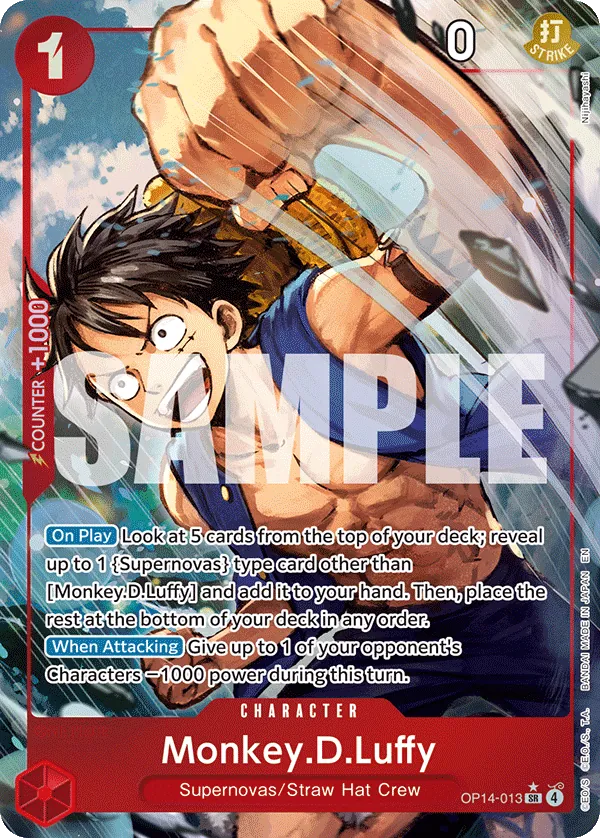 Monkey.D.Luffy — OP14-013p1