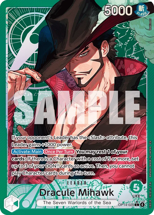 Dracule Mihawk — OP14-020p1