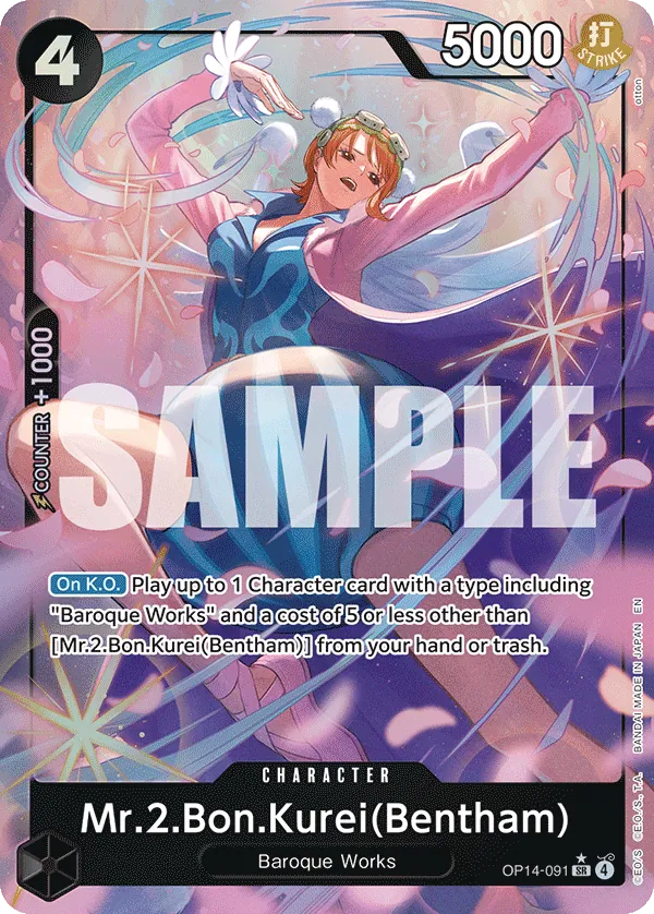 Mr.2.Bon.Kurei(Bentham) — OP14-091p1