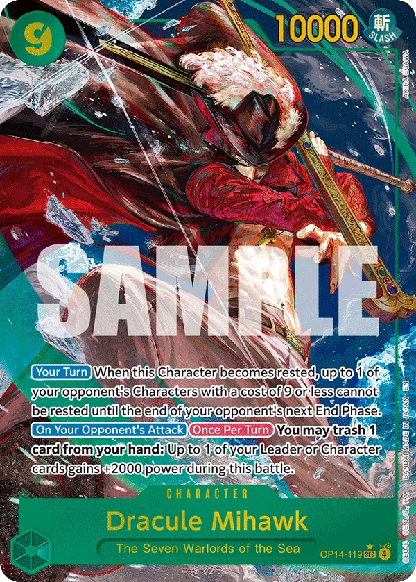 Dracule Mihawk — OP14-119p1