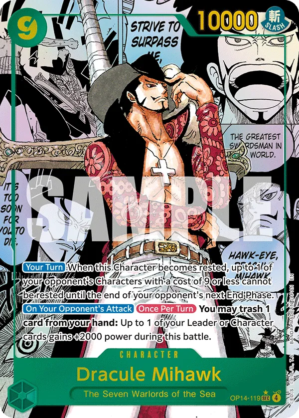 Dracule Mihawk — OP14-119p2