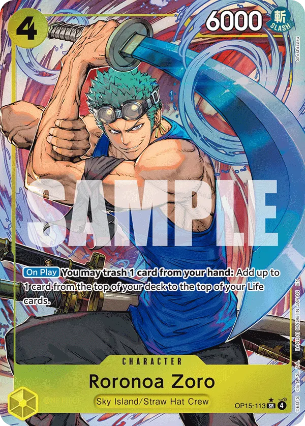 Roronoa Zoro — OP15-113p1