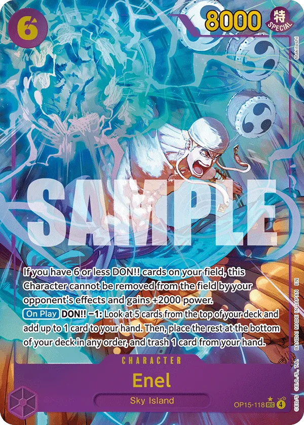 Enel — OP15-118p1