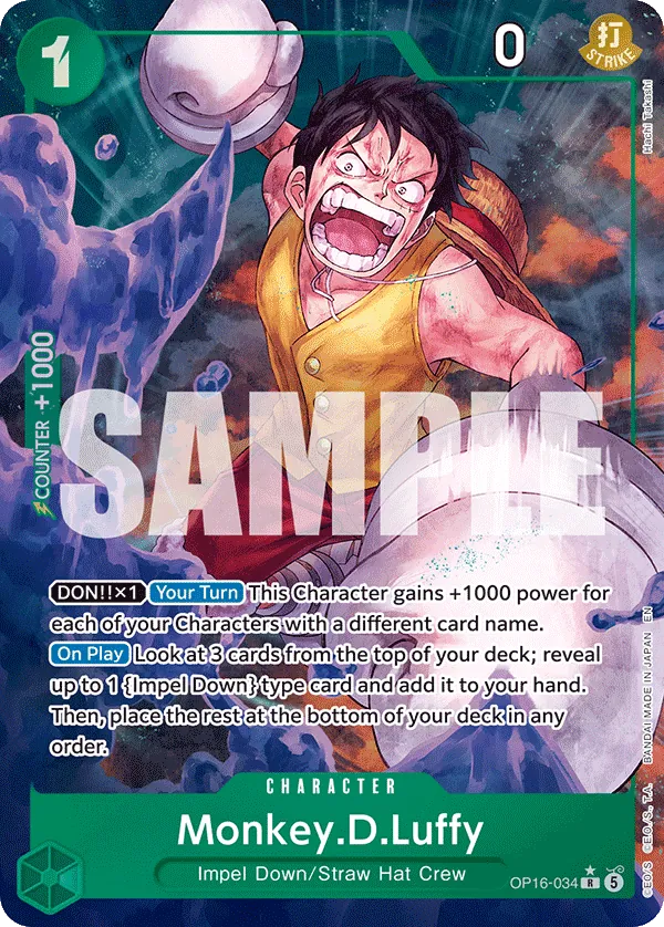 Monkey.D.Luffy — OP16-034p1