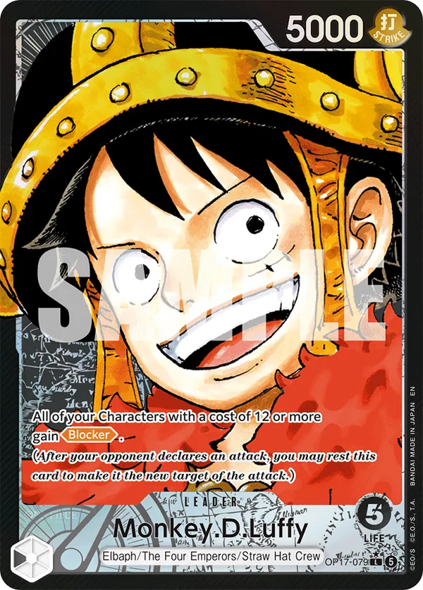 Monkey.D.Luffy — OP17-079p1