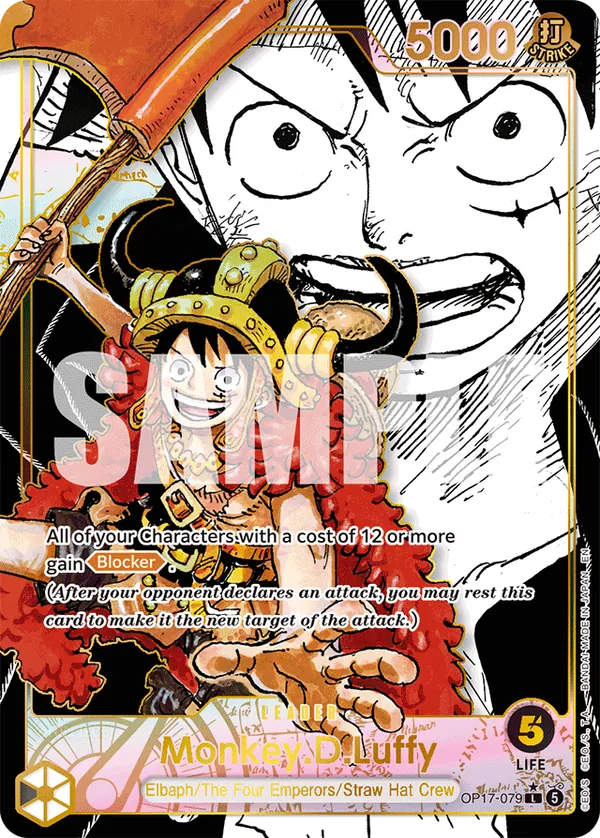 Monkey.D.Luffy — OP17-079p2