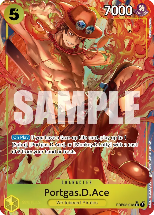 Portgas.D.Ace — PRB02-018p1