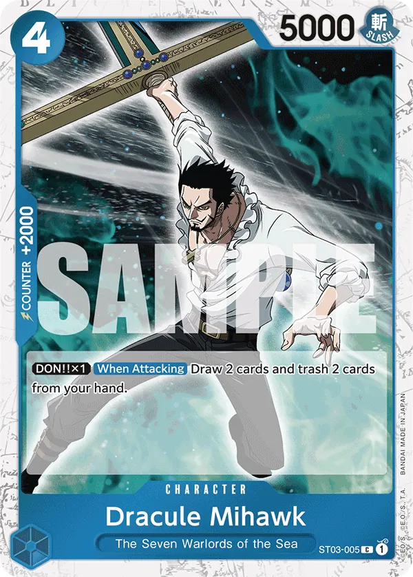Dracule Mihawk — ST03-005p4