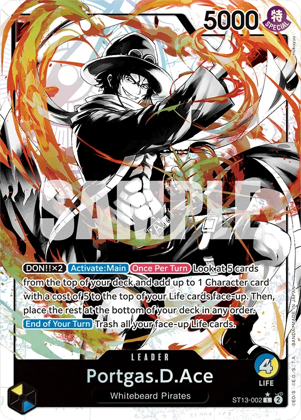 Portgas.D.Ace — ST13-002p1