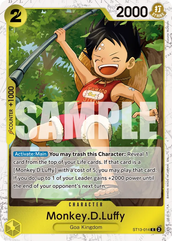 Monkey.D.Luffy — ST13-014p2