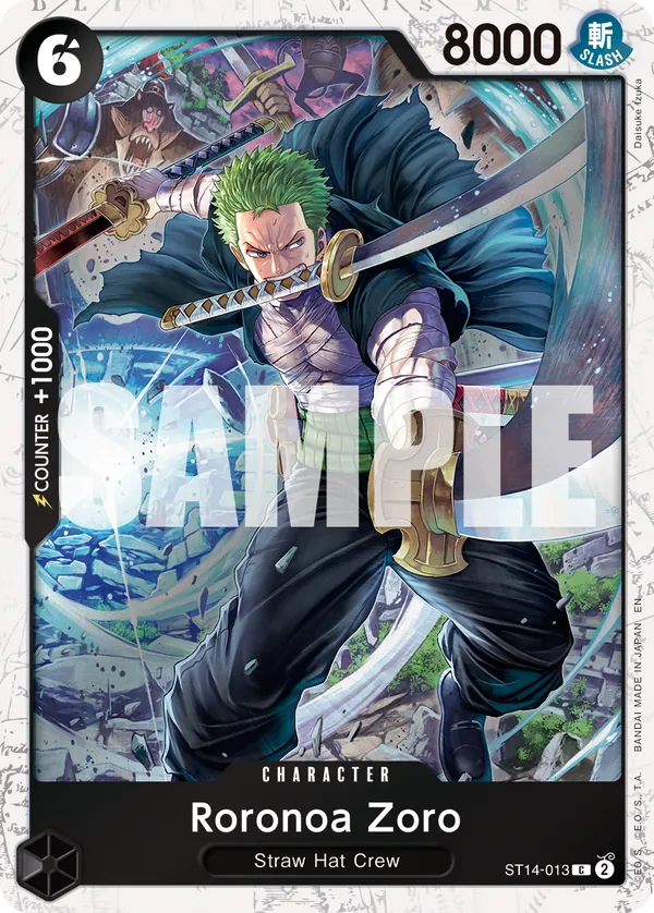 Roronoa Zoro — ST14-013p1