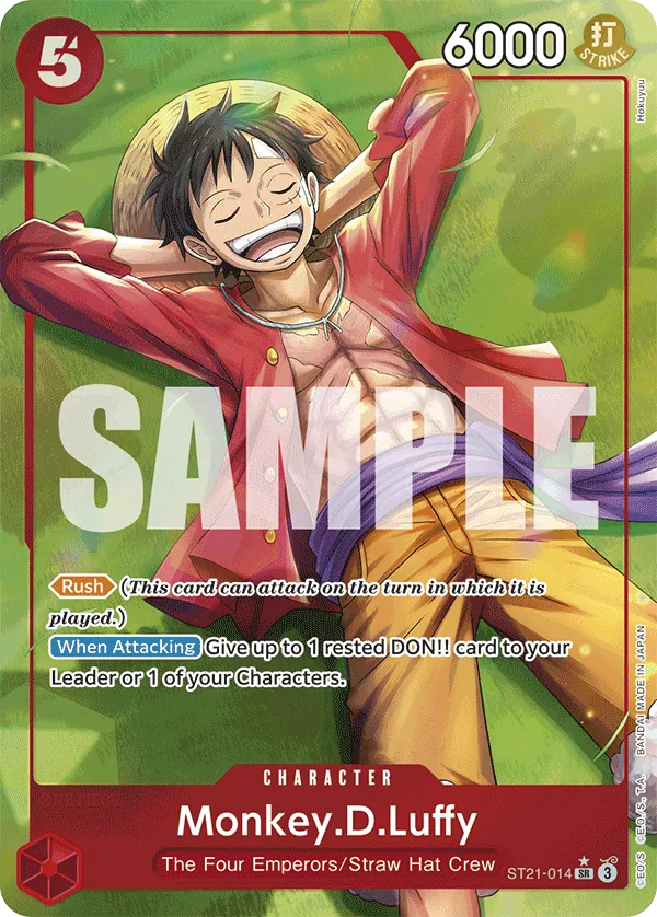 Monkey.D.Luffy — ST21-014p1