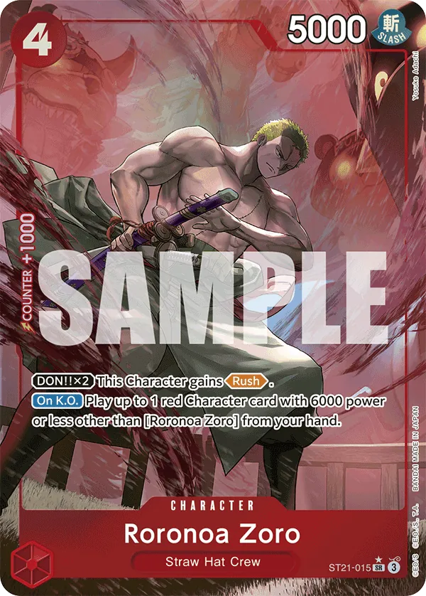 Roronoa Zoro — ST21-015p1