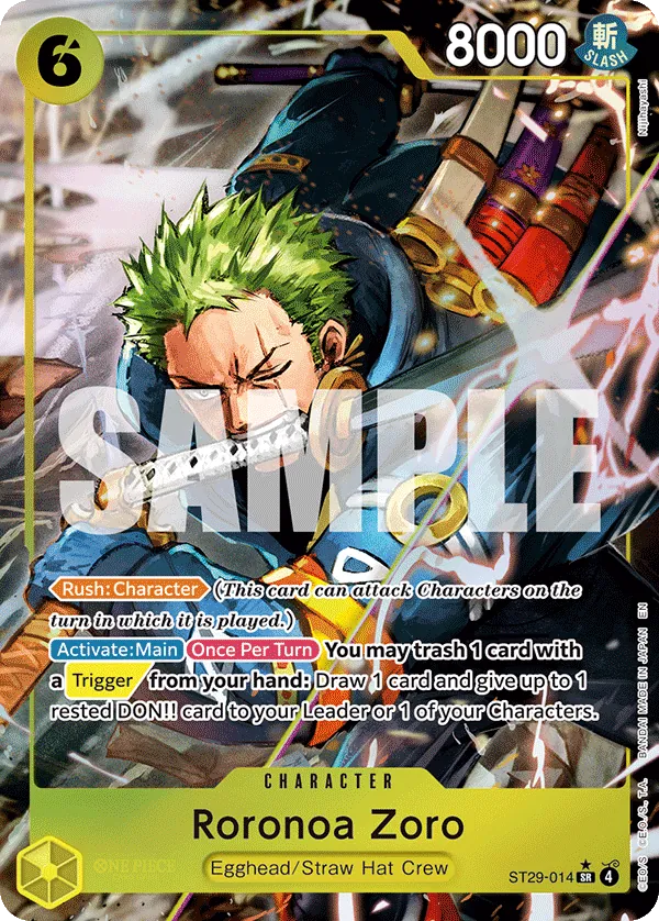 Roronoa Zoro — ST29-014p1